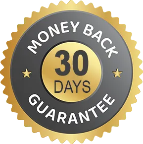 30 Days Money Back Guarantee Seal